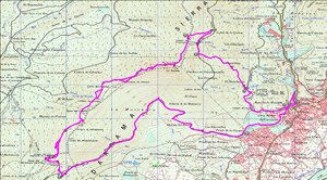Mapa de la ruta